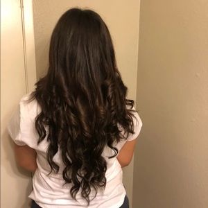 Hair extensions glamseamless brand